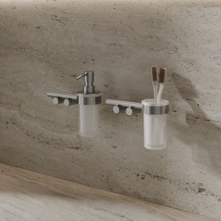 Стакан ABBER Osten 316 AA1860BST брашированная сталь