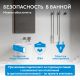 Полотенцесушитель электрический ABBER Charme AH4002 34x80 см хром