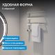 Полотенцесушитель электрический ABBER Charme AH4003MW 52x49 см белый матовый