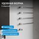Полотенцесушитель электрический ABBER Charme AH4004 64x52 см хром