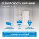 Полотенцесушитель электрический ABBER Charme AH4004MW 64x52 см белый матовый