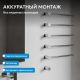 Полотенцесушитель электрический ABBER Charme AH4005 79x52 см хром