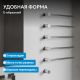 Полотенцесушитель электрический ABBER Charme AH4005 79x52 см хром