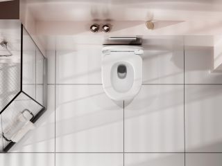Унитаз подвесной ABBER Rechteck AC1218 безободковый смыв торнадо и струйный смыв белый