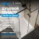 Душевой поддон ABBER AD3D090 90x90 см белый