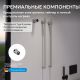 Полотенцесушитель электрический ABBER Charme AH4002BST 34x80 см сталь брашированная
