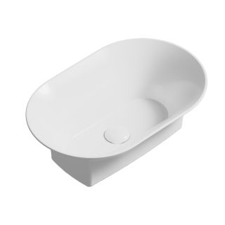 Раковина накладная ABBER Bequem AC2119 56 см белый