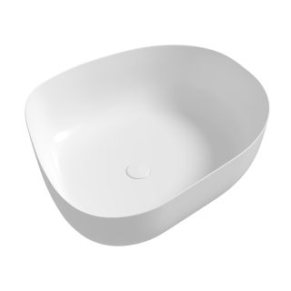 Раковина накладная ABBER Bequem AC2124 56 см белый