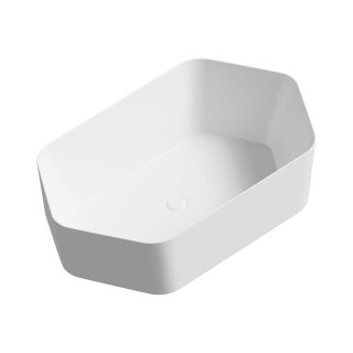 Раковина накладная ABBER Rechteck AC2223 61 см белый