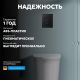 Кнопка смыва ABBER AC0123MB пневматическая чёрный матовый
