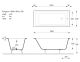 Ванна чугунная Vinsent Veron Kingston VKN1808050H 180x80см с отверстиями для ручек