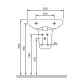 Полупьедестал AM.PM Like C804970WH белый Полупьедестал AM.PM Like C804970WH белый