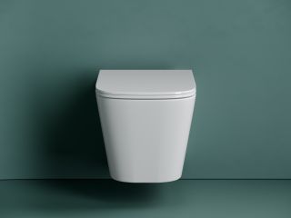 Унитаз подвесной Ceramicanova Союз (Union) CN4009T безободковый торнадо белый