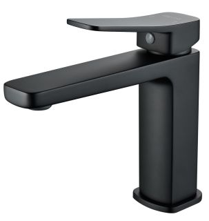 Смеситель для раковины Shevanik S9901H чёрный Смеситель для раковины Shevanik S9901H чёрный