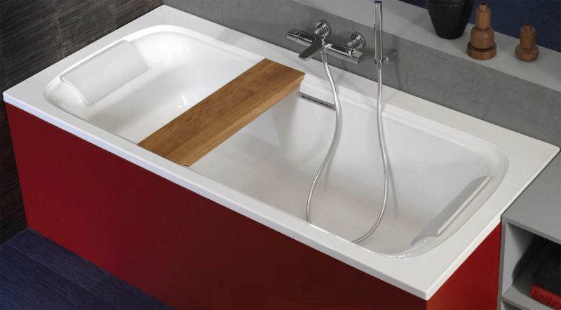 Сиденье для ванны  Jacob Delafon ELITE E6D075-P6 90см