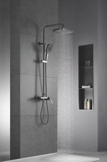 Душевая стойка Rose R1836T-6 пепельный Душевая стойка Rose R1836T-6 пепельный