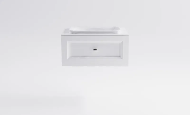 Тумба с раковиной Astra-Form Классик 4631177714092 80 см белый матовый