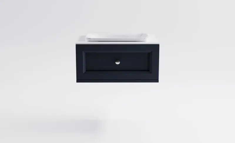 Тумба с раковиной Astra-Form Классик 4631177714023 70 см серый матовый