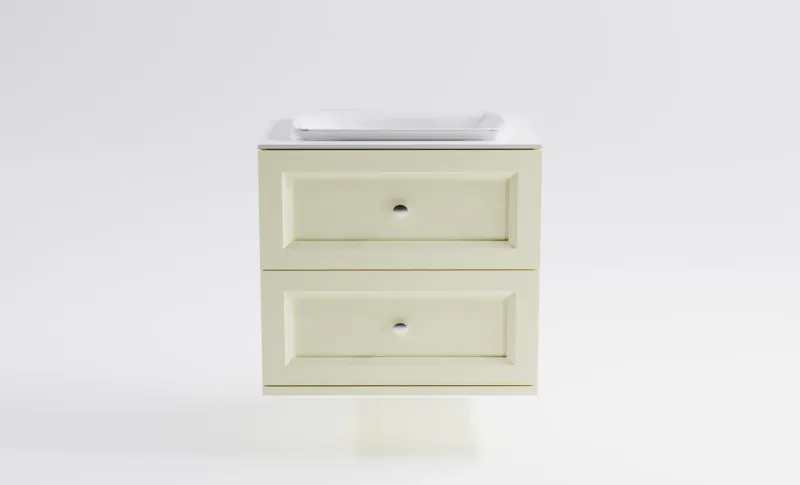 Тумба с раковиной Astra-Form Классик 4631177714252 70 см бежевый матовый