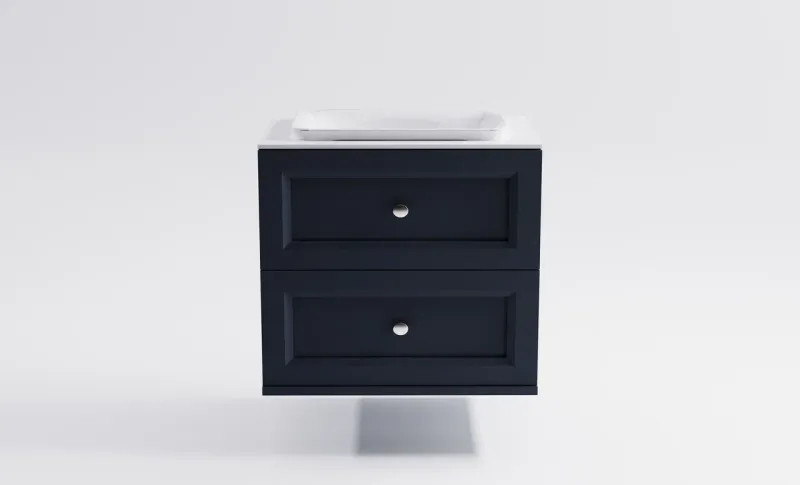 Тумба с раковиной Astra-Form Классик 4631177714269 70 см серый матовый