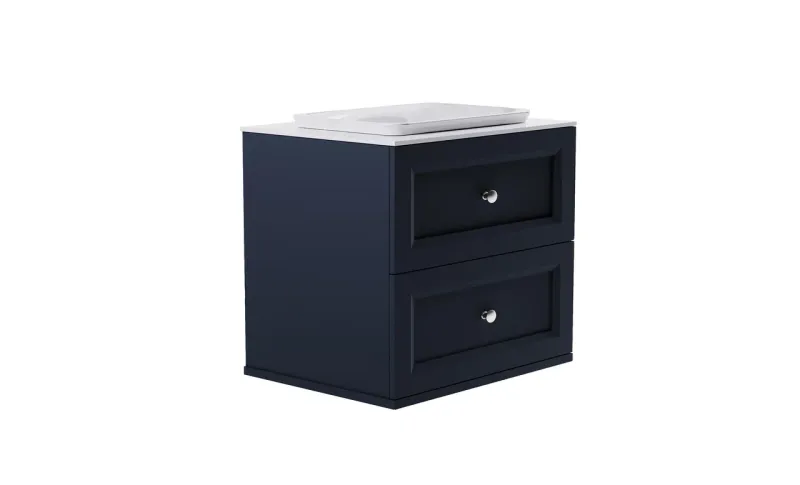 Тумба с раковиной Astra-Form Классик 4631177714320 80 см серый  матовый