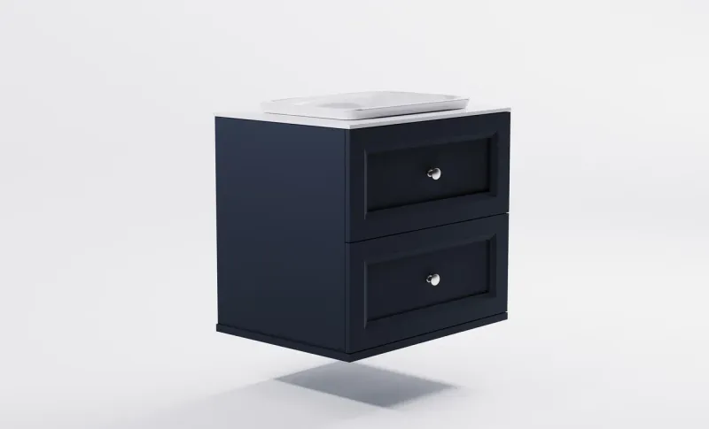 Тумба с раковиной Astra-Form Классик 4631177714269 70 см серый матовый