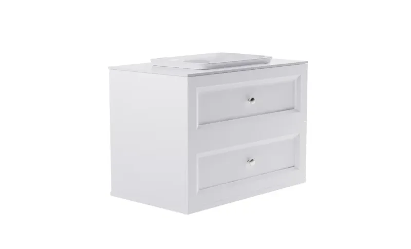 Тумба с раковиной Astra-Form Классик 4631177714399 90 см белый матовый