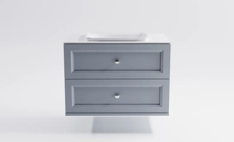 Тумба с раковиной Astra-Form Классик 4631177714412 100 см голубой матовый