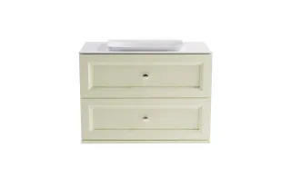 Тумба с раковиной Astra-Form Классик 4631177714375 90 см бежевый матовый