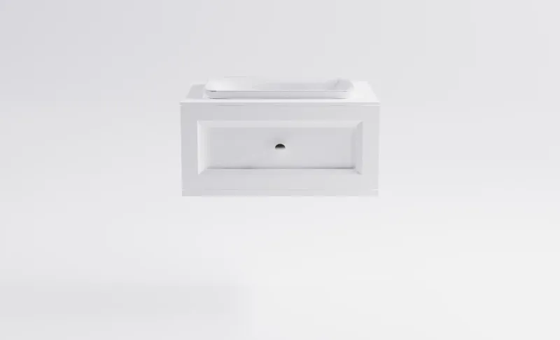 Тумба с раковиной Astra-Form Классик 4631177715471 70 см белый матовый