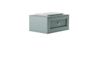 Тумба с раковиной Astra-Form Классик 4631177715426 70 см зелёный матовый