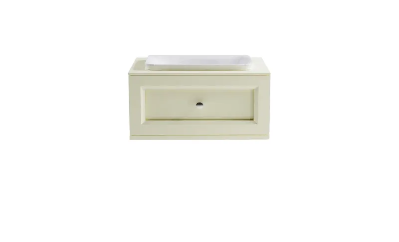 Тумба с раковиной Astra-Form Классик 4631177715518 80 см бежевый матовый
