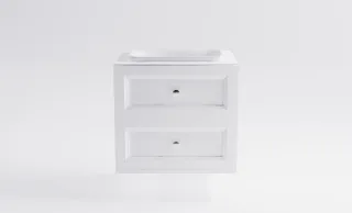 Тумба с раковиной Astra-Form Классик 4631177715716 70 см белый матовый