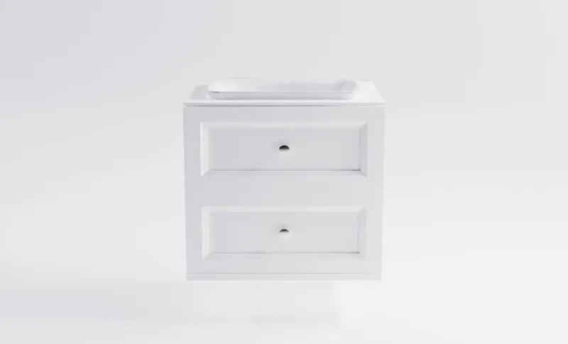 Тумба с раковиной Astra-Form Классик 4631177715778 80 см белый матовый