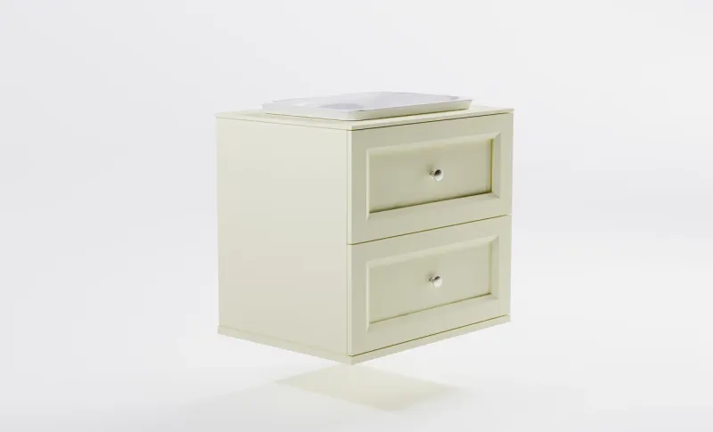 Тумба с раковиной Astra-Form Классик 4631177715693 70 см бежевый матовый