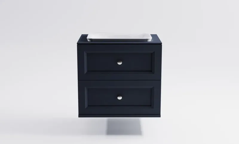 Тумба с раковиной Astra-Form Классик 4631177715709 70 см серый матовый