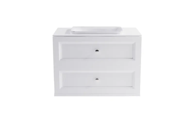 Тумба с раковиной Astra-Form Классик 4631177715891 100 см белый матовый