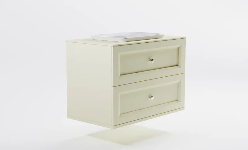 Тумба с раковиной Astra-Form Классик 4631177715877 100 см бежевый матовый