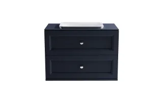 Тумба с раковиной Astra-Form Классик 4631177715884 100 см серый матовый