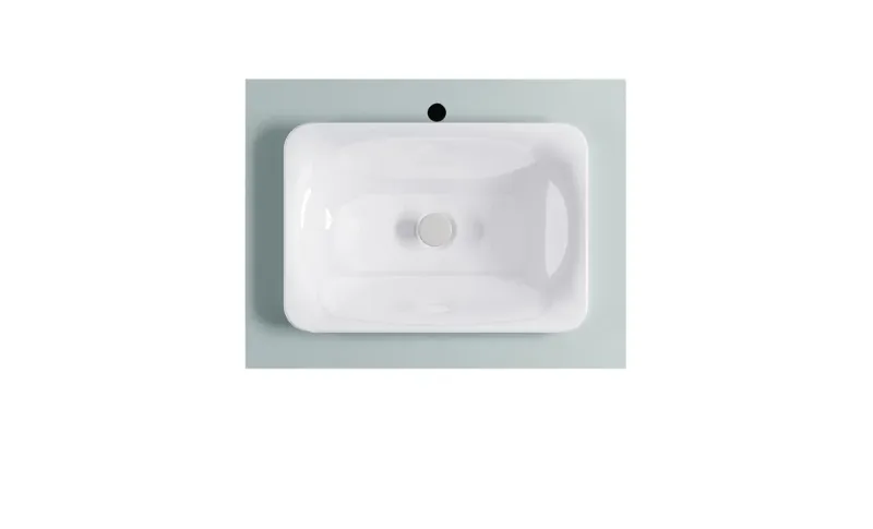 Тумба с раковиной Astra-Form Классик 4631177715723 80 см зелёный матовый