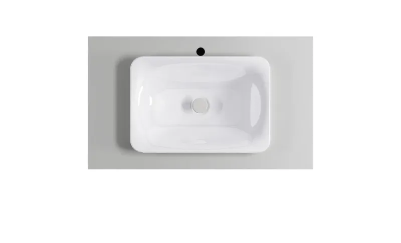 Тумба с раковиной Astra-Form Классик 4631177715808 90 см серый матовый