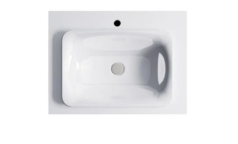 Тумба с раковиной Astra-Form Классик 4631177714009 70 см серый матовый