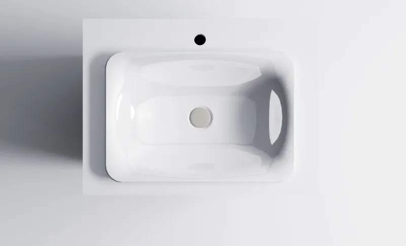 Тумба с раковиной Astra-Form Классик 4631177713989 70 см зелёный матовый