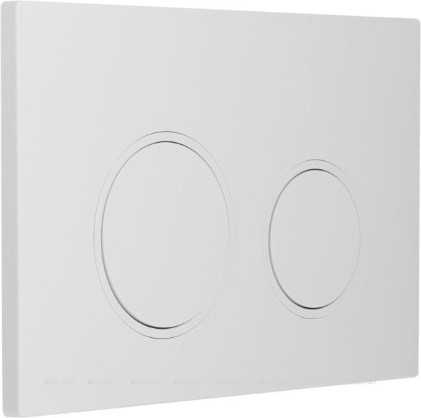 Клавиша смыва Aquanet AQ-PRO-02W 346768 белый