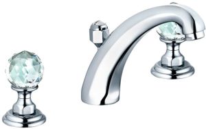 Смеситель для раковины на три отверстия Kludi 1926 хром 5104305G5