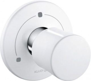 Переключатель на три положения Kludi Balance для душа белый/хром 528469175 Переключатель на три положения Kludi Balance для душа белый/хром 528469175