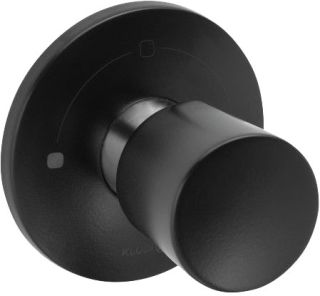 Переключатель на два положения Kludi Balance для душа чёрный/хром 528478775 Переключатель на два положения Kludi Balance для душа чёрный/хром 528478775