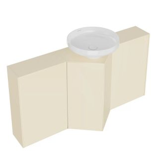 Тумба-модуль хранение без боковин Kerama Marazzi Caravan KMCACb45MBt0 45 см сливочный матовый Тумба-модуль хранение без боковин Kerama Marazzi Caravan KMCACb45MBt0 45 см сливочный матовый
