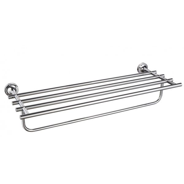 Полка для полотенец  Wonzon & Woghand Simple WW-6581 хром Полка для полотенец  Wonzon & Woghand Simple WW-6581 хром