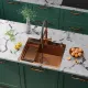 Кухонная мойка Roxenbath Snake 60 560220-60-BRS бронза текстурное покрытие